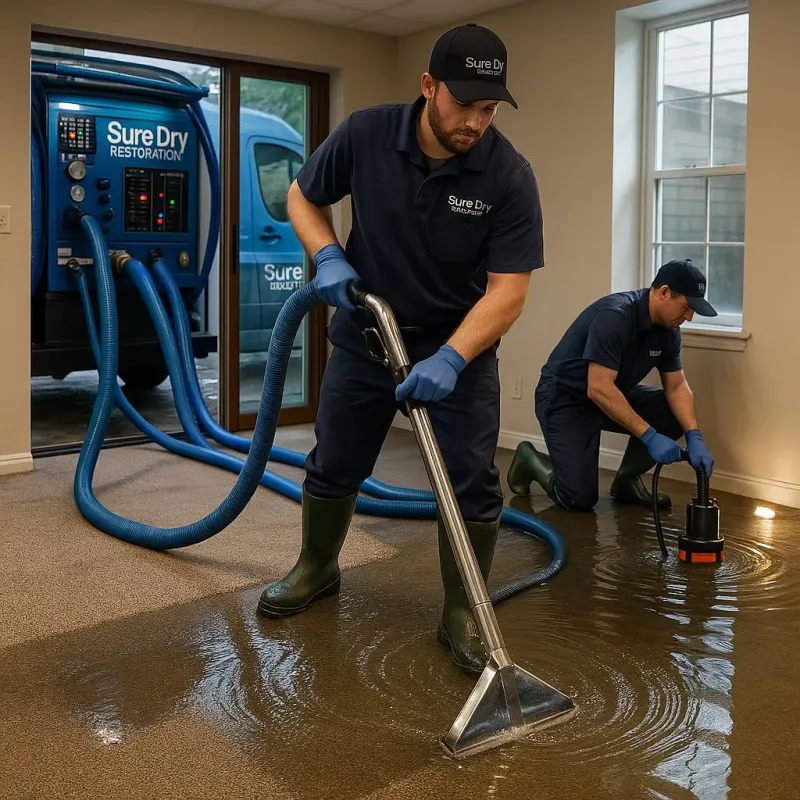 Water Extraction and Removal process in Plant City, FL